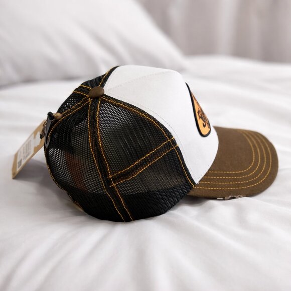 NEW HTF Von Dutch Vintage Rare Distressed Trucker Hat Archive Y2K Deadstock - Picture 7 of 11